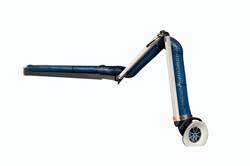 Extraction arm with extension swing arm